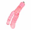 Double Dong Vaginal And Anal Realistic Dildo Masturbator For Sex Machine Accessories