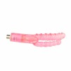 Double Dong Vaginal And Anal Realistic Dildo Masturbator For Sex Machine Accessories