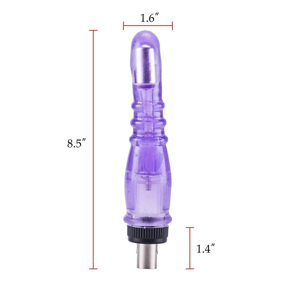8.5"(21.6cm) Waterproof Dildo Attachment For Sex Machine Accessories