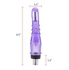 8.5"(21.6cm) Waterproof Dildo Attachment For Sex Machine Accessories