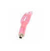 Double Head Realistic Dildo Vaginal And Anal Pleasure Masturbator