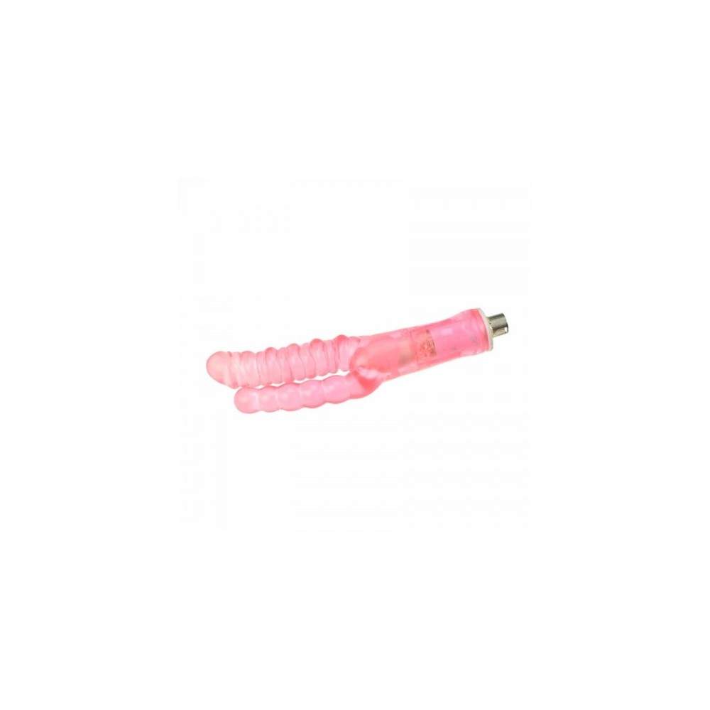 Double Head Realistic Dildo Vaginal And Anal Pleasure Masturbator