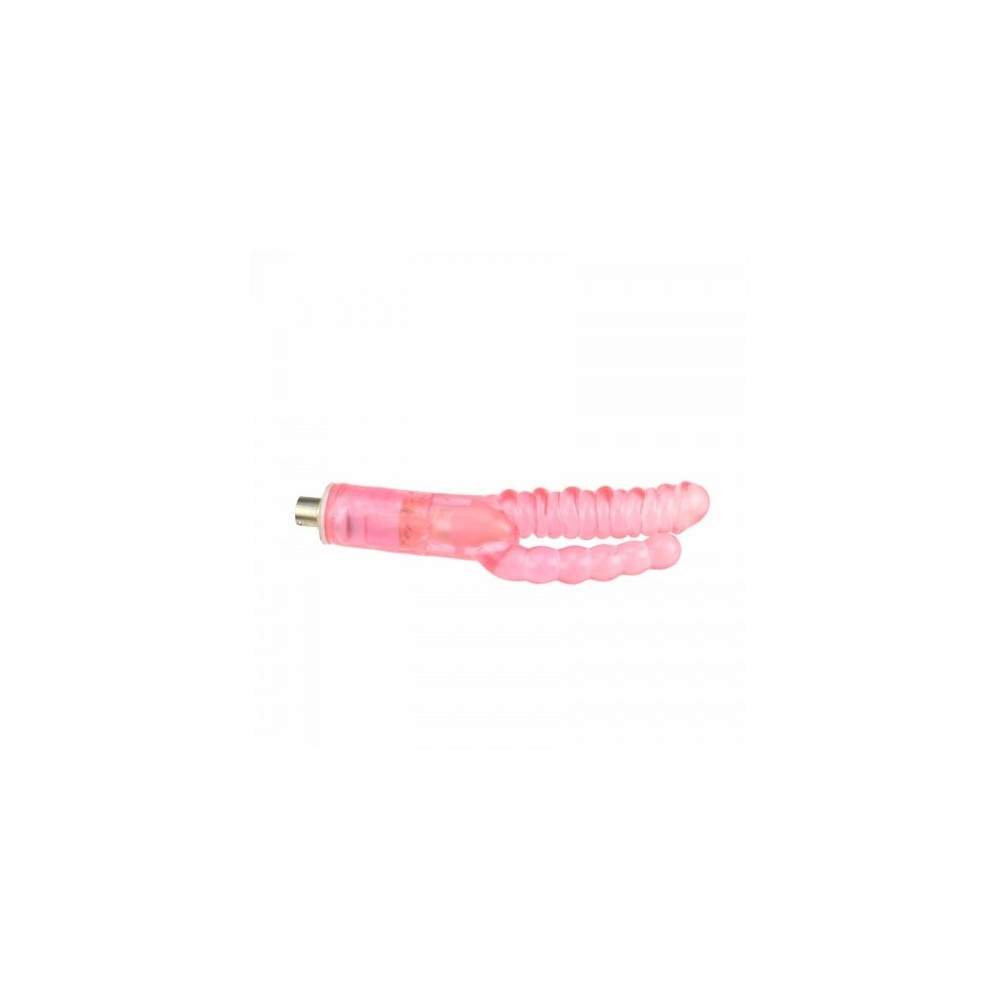Double Head Realistic Dildo Vaginal And Anal Pleasure Masturbator