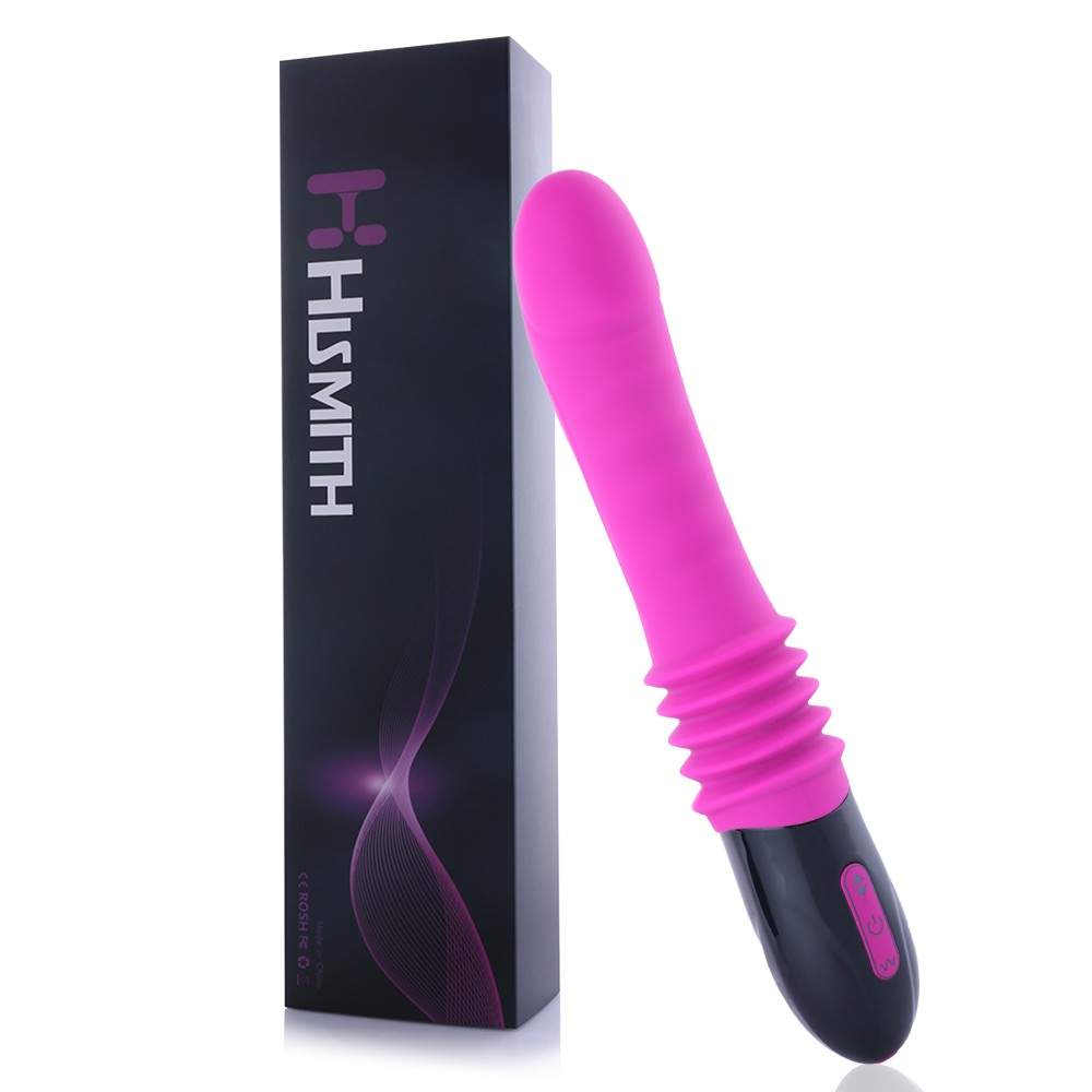 Hismith Mini Thrusting Machine & Vibrator 2 in 1 Thrusting Speed Dildo Vibrator