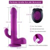 G Spot Vibrating Dildo Vibrator for Women Clitoral & Anal Stimulation with Remote Controller G Spot Vibrating Dildo Vibrator for Women Clitoral & Anal Stimulation with Remote Controller
