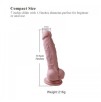 Premium Silicone Dildo, Realistic Penis With Suction Cup (Small)