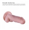 Premium Silicone Dildo, Realistic Penis With Suction Cup (Small)
