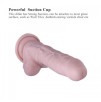 Premium Silicone Dildo, Realistic Penis With Suction Cup (Medium)