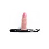 SINLOLI Strap On Dildo 7 inchs(18cm) Natuarl Feel Realistic Flesh Dildo