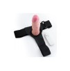 SINLOLI Strap On Dildo 7 inchs(18cm) Natuarl Feel Realistic Flesh Dildo