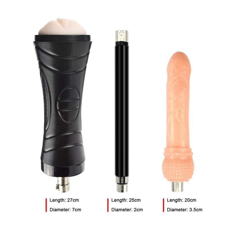 Hismith Upgrade Sex Machines Working with Jelly Realistic Dildo