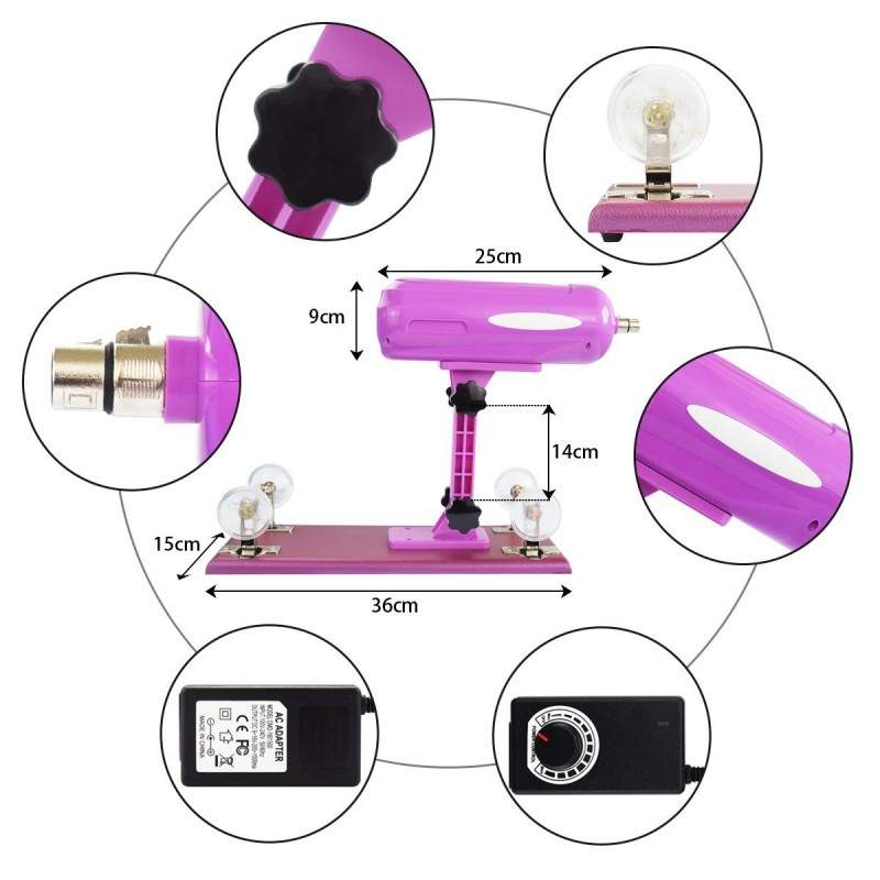 Hismith Adjustable Portable Automatic Sex Machine with High-Quality Dildo Accessories