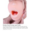 Sinloli Oral Sex Masturbation Cup, Super Thick Soft & Realistic Textured Oral Sex Toy