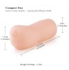 Sinloli Oral Sex Masturbation Cup, Super Thick Soft & Realistic Textured Oral Sex Toy