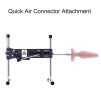 5.7" Silicone Anal Plug For Hismith Sex Machine With Quick Air Connector