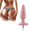 5.7" Silicone Anal Plug For Hismith Sex Machine With Quick Air Connector