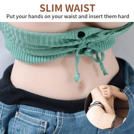 SINLOLI Sexy & Beautiful Virgin Sex Doll,Realistic Vagina, Pink Labia,Sexual posture adjustable Male Masturbation Vaginal Toys