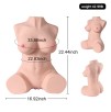 SINLOLI 19.5KG Super Realistic Copy Sex Doll,3D Realistic Male Masturbator Vagina Anus Butt Sex Toys