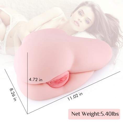 Sinloli Male Masturbator Life Size Sex Toy,3D Realistic Spoons Sex Position Pussy Anal Ass Doll For Male Masturbation