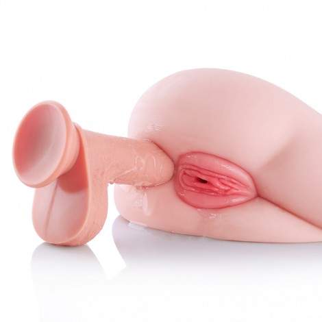 Sinloli Male Masturbator Life Size Sex Toy,3D Realistic Spoons Sex Position Pussy Anal Ass Doll For Male Masturbation