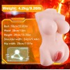 SINLOLI Torso Sex Love Doll Male Masturbator Sex Doll With Vagina Anal Breast