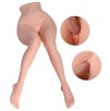SINLOLI Black Silk Stockings Long Legs Life Size Sex Doll, 3D Realistic Male Masturbator Sex Toys, Sexy legs 
