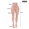 SINLOLI Black Silk Stockings Long Legs Life Size Sex Doll, 3D Realistic Male Masturbator Sex Toys, Sexy legs 