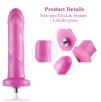 Hismith 6.7" Smooth Silicone Anal Dildo For Hismith Sex Machine - KlickLok Connector Hismith 6.7" Smooth Silicone Anal Dildo For Hismith Sex Machine - KlickLok Connector