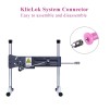 Hismith 6.7" Smooth Silicone Anal Dildo For Hismith Sex Machine - KlickLok Connector Hismith 6.7" Smooth Silicone Anal Dildo For Hismith Sex Machine - KlickLok Connector
