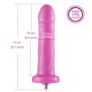 Hismith 6.7" Smooth Silicone Anal Dildo For Hismith Sex Machine - KlickLok Connector Hismith 6.7" Smooth Silicone Anal Dildo For Hismith Sex Machine - KlickLok Connector