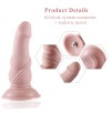 FDA-Grade Silicone Dildo For Hismith Premium Sex Machine,Safety Non-Toxic Realistic Dildo (6.3", Flesh)