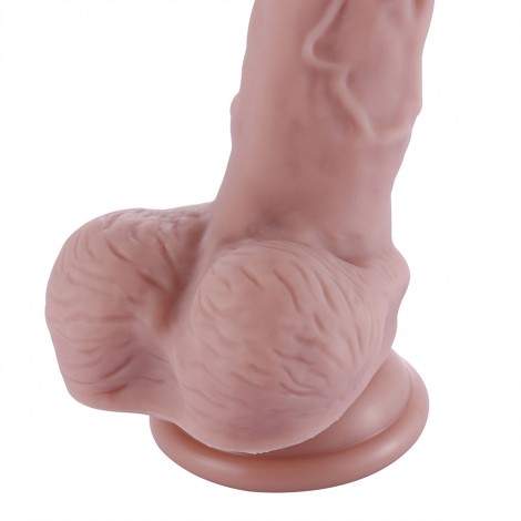 Hismith 8.6“ FDA Silicone Realistic Dildo For Hismith Premium Sex Machine (Medium)