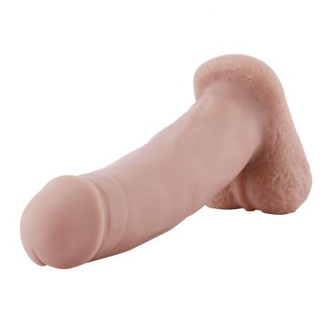 7.1" Silicone Dildo For Hismith Sex Machine With KlicLok Connector