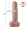 7.1" Silicone Dildo For Hismith Sex Machine With KlicLok Connector
