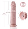 Hismith Slight Curved Silicone Dildo for Hismith Sex Machine with KlicLok System Hismith Slight Curved Silicone Dildo for Hismith Sex Machine with KlicLok System
