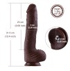 12.4" Monstrous Big Dildo Attachment For Hismith Premium Sex Machine - KlicLok System Connector