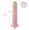 6.9" Silicone Anal Dildo for Premium Sex Machine with KlicLok System