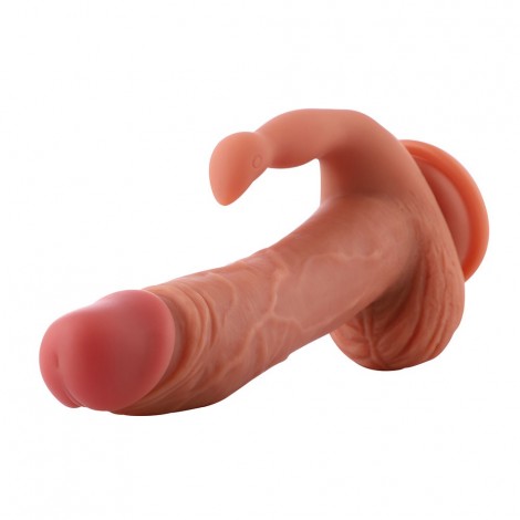 Hismith Premium Suction Cup Rabbit Double G Dildo For Premium Machine Hismith Premium Suction Cup Rabbit Double G Dildo For Premium Machine