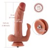 Hismith Premium Suction Cup Rabbit Double G Dildo For Premium Machine Hismith Premium Suction Cup Rabbit Double G Dildo For Premium Machine