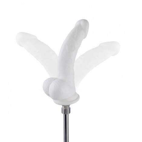 8.6" Original Silicone Dildo For Hismith Sex Machine With KlicLok Connector, 5.9" Insertable Length