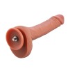 Hismith 9.25" Silicone Dildo for Hismith Sex Machine with KlicLok System, 7.4" Insertable Length, 1.97” Diameter - Master Series