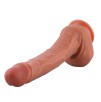 Hismith 9.25" Silicone Dildo for Hismith Sex Machine with KlicLok System, 7.4" Insertable Length, 1.97” Diameter - Master Series