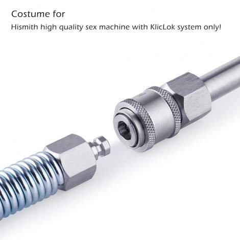 Hismith Sex Machine Spring Attachment - KlicLok System