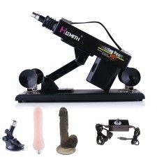 Hismith Upgrade Sex Machines Working with Jelly Realistic Dildo