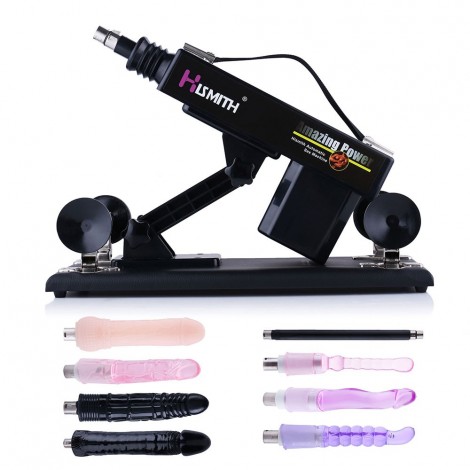 Hismith High-Quality Automatic Sex Machine With Dildo Accessories - For 3XLR Connector Hismith High-Quality Automatic Sex Machine With Dildo Accessories - For 3XLR Connector