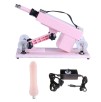 Hismith Adjustable Speed Automatic Love Machine - Pink - For 3XLR Connector