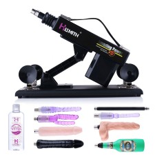 Hismith Upgrade Sex Machines Working with Jelly Realistic Dildo
