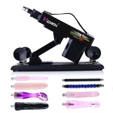 Hismith Upgrade Sex Machines Working with Jelly Realistic Dildo