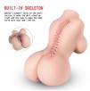 SINLOLI 2.3kg Lifelike Mini Sex Doll for Male Masturbator, Adult Toy Women Torso Sex Toy with Skeleton Pussy Ass TPE Doll SINLOLI 2.3kg Lifelike Mini Sex Doll for Male Masturbator, Adult Toy Women Torso Sex Toy with Skeleton Pussy Ass TPE Doll