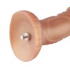Hismith 8.25" Slightly Curved Silicone Dildo With KlicLok Systemfor Hismith Premium Sex Machine - Monster Series